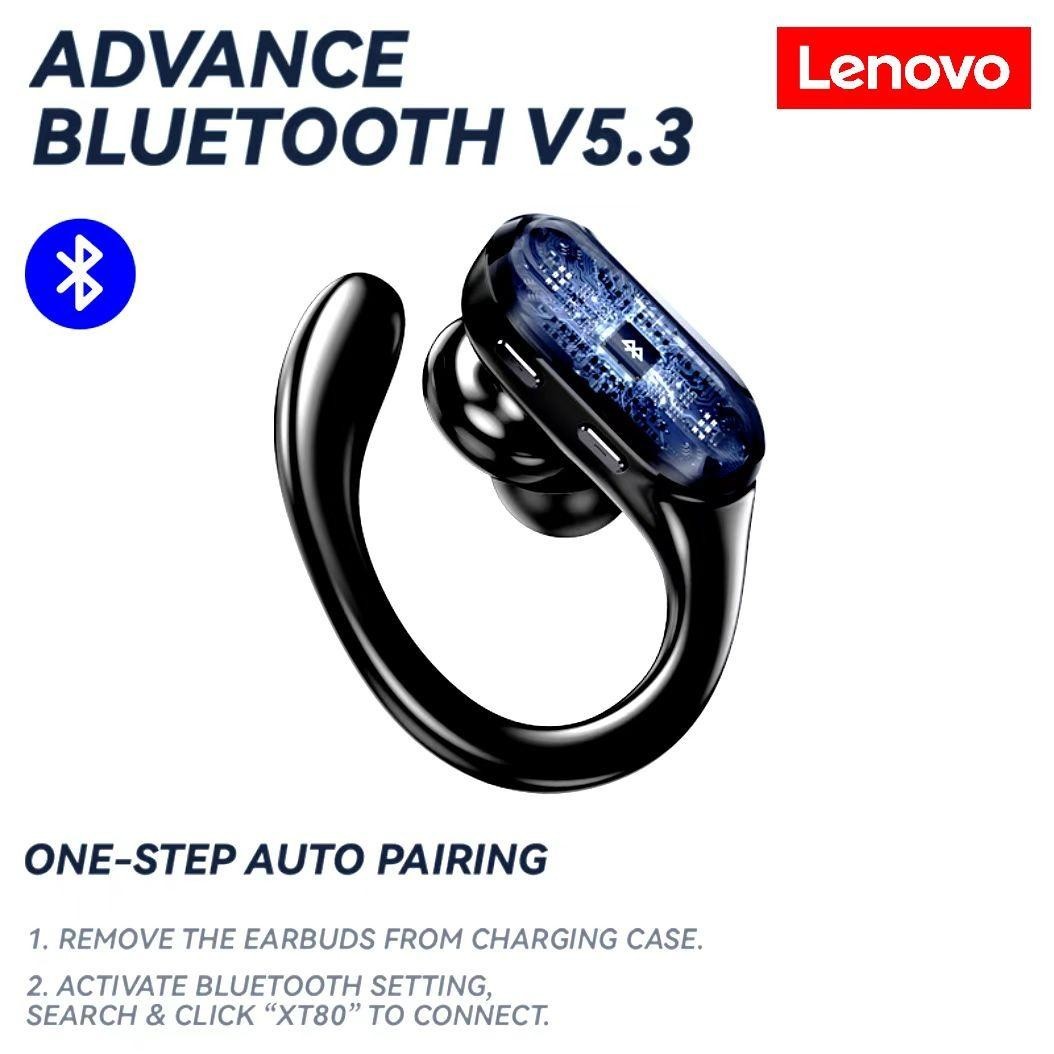 Lenovo LP75 Спортивные Bluetooth-наушники с микрофонами Bluetooth 5.3 Беспроводн