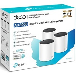 Wi-Fi оборудование TP-LINK Deco X55 (2-pack)