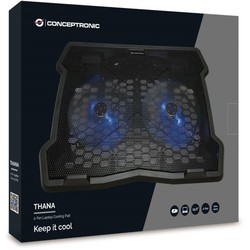 Подставки для ноутбуков Conceptronic Two Fan Laptop Cooling Pad