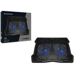 Подставки для ноутбуков Conceptronic Two Fan Laptop Cooling Pad