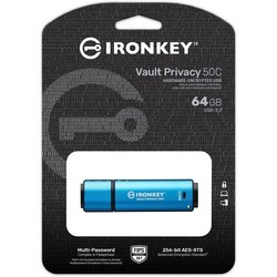 USB-флешки Kingston IronKey Vault Privacy 50C 64Gb