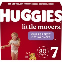 Подгузники (памперсы) Huggies Little Movers 7 / 80 pcs