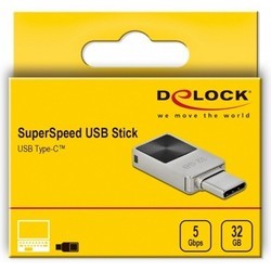 USB-флешки Delock Mini USB 3.2 Gen 1 USB-C Memory Stick 32Gb