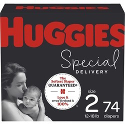 Подгузники (памперсы) Huggies Special Delivery 2 / 74 pcs