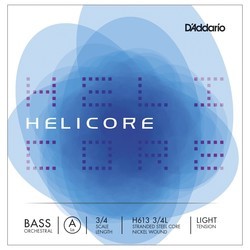 Струны DAddario Helicore Single A Orchestral Double Bass 3/4 Light