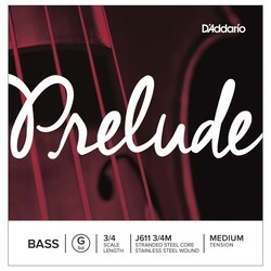 Струны DAddario Prelude Single G Double Bass 3/4 Medium