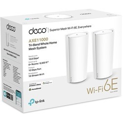 Wi-Fi оборудование TP-LINK Deco XE200 (2-pack)