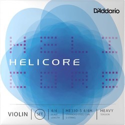 Струны DAddario Helicore Violin 5-Strings 4/4 Heavy