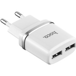 Зарядки для гаджетов Hoco C12 Smart + microUSB