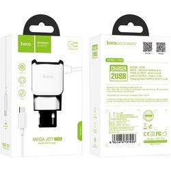 Зарядки для гаджетов Hoco C59A Mega Joy + microUSB