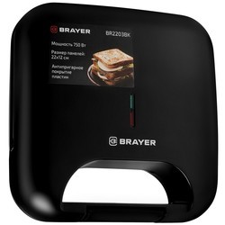 Тостеры, бутербродницы и вафельницы Brayer BR2203