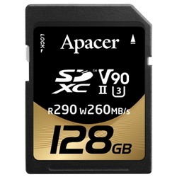 Карты памяти Apacer SDXC UHS-II U3 V90 Class 10 128Gb