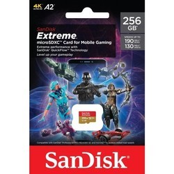 Карты памяти SanDisk Extreme V30 A2 UHS-I U3 microSDXC for Mobile Gaming 64Gb