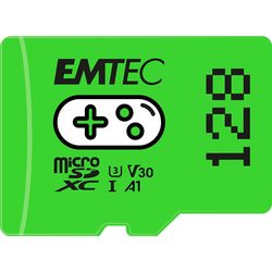 Карты памяти Emtec microSD UHS-I U3 V30 A1/A2 Gaming 128Gb