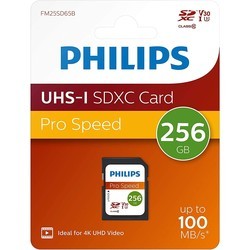 Карты памяти Philips SDXC Class 10 UHS-I U3 256Gb