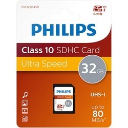 Карты памяти Philips SD Class 10 UHS-I U1 16Gb