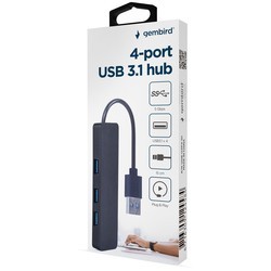 Картридеры и USB-хабы Gembird UHB-U3P4-04