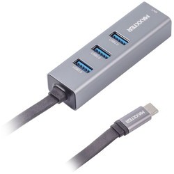 Картридеры и USB-хабы Maxxter NECH-3P-02