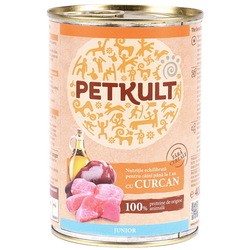 Корм для собак PETKULT Canned Grain Free Junior with Turkey 400 g 20 pcs