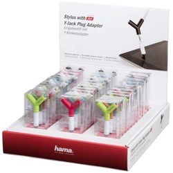 Стилусы для гаджетов Hama 2-in-1 Stylus with Y-Jack