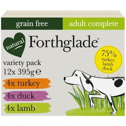 Корм для собак Forthglade Natural Wet Food 1+ Turkey/Lamb/Duck 12 pcs
