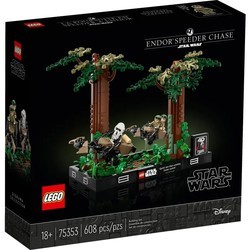 Конструкторы Lego Endor Speeder Chase Diorama 75353