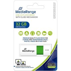 USB-флешки MediaRange USB 2.0 flash drive with slide mechanism 32Gb