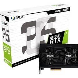 Видеокарты Palit GeForce RTX 3050 Dual DVI