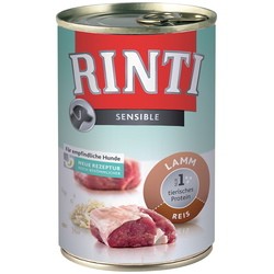 Корм для собак RINTI Adult Sensible Canned Lamb/Rice
