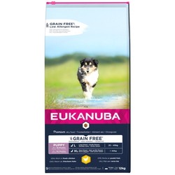 Корм для собак Eukanuba Grain Free Puppy Large Breed Chicken 12 kg
