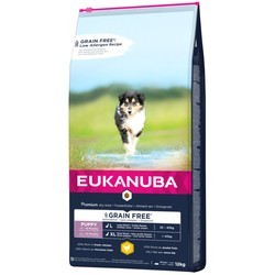 Корм для собак Eukanuba Grain Free Puppy Large Breed Chicken 12 kg