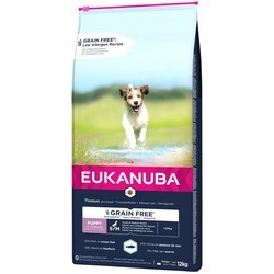 Корм для собак Eukanuba Grain Free Puppy Small/Medium Breed Ocean Fish 12 kg