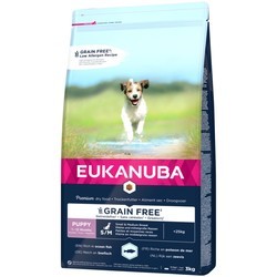 Корм для собак Eukanuba Grain Free Puppy Small/Medium Breed Ocean Fish 12 kg