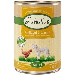 Корм для собак Lukullus Adult Wet Food Rabbit/Turkey 400 g