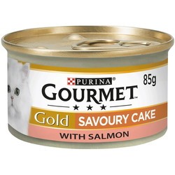 Корм для кошек Gourmet Gold Savoury Cake Salmon 24 pcs