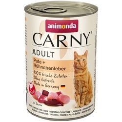 Корм для кошек Animonda Adult Carny Turkey/Chicken Liver 400 g 6 pcs