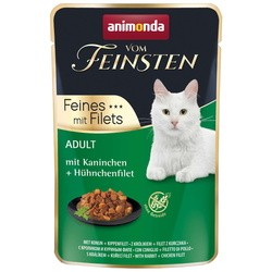 Корм для кошек Animonda Adult Vom Feinsten Rabbit/Chicken Filet 18 pcs