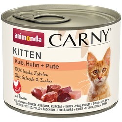 Корм для кошек Animonda Kitten Carny Veal/Chicken/Turkey 200 g