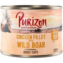 Корм для кошек Purizon Adult Canned Chicken Fillet with Wild Boar 200 g 24 pcs