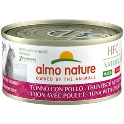Корм для кошек Almo Nature HFC Natural Tuna/Chicken 70 g
