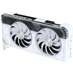 Видеокарты Asus GeForce RTX 4070 Dual White 12GB GDDR6X