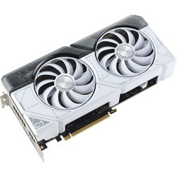 Видеокарты Asus GeForce RTX 4070 Dual White OC 12GB GDDR6X