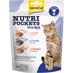 Корм для кошек GimCat Nutri Pockets Sea Mix