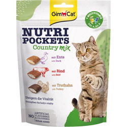 Корм для кошек GimCat Nutri Pockets Country Mix