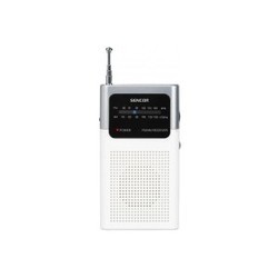 Радиоприемники и настольные часы Sencor SRD 1100 (белый)