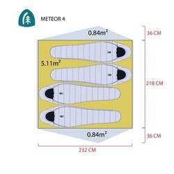 Палатки Sierra Designs Meteor 3000 4