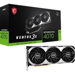 Видеокарты MSI GeForce RTX 4070 VENTUS 3X 12G