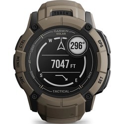 Смарт часы и фитнес браслеты Garmin Instinct 2X Solar Tactical Edition (черный)