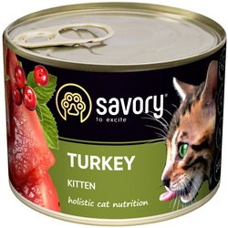 Корм для кошек Savory Kitten Turkey Pate 200 g