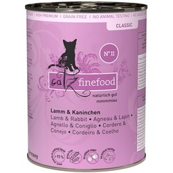 Корм для кошек Catz Finefood Classic Canned Lamb/Rabbit 400 g 6 pcs